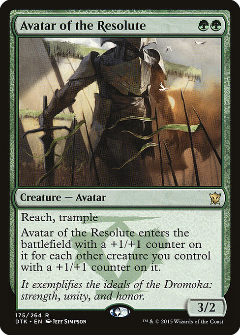 Avatar of the Resolute - Dragons of Tarkir