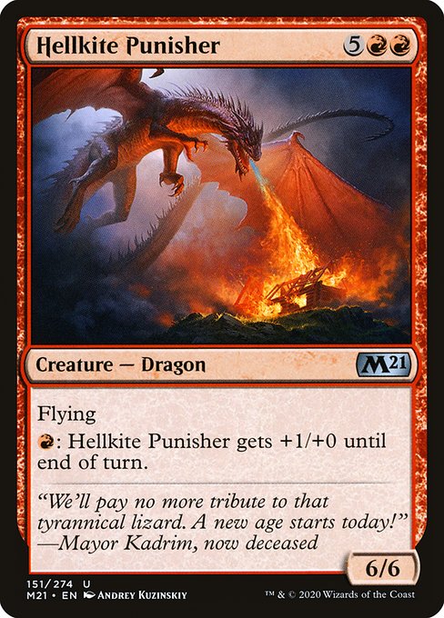 Hellkite Punisher - Core Set 2021