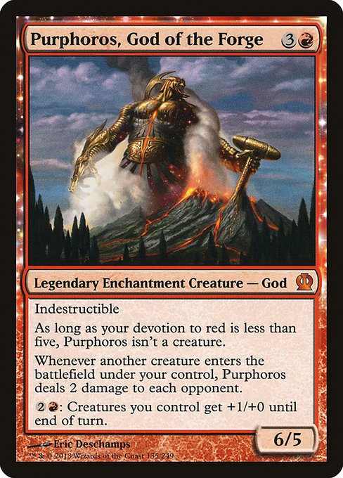 Purphoros, God of the Forge - Theros