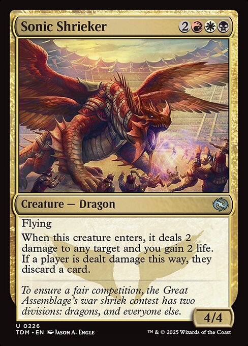 Sonic Shrieker - Tarkir: Dragonstorm