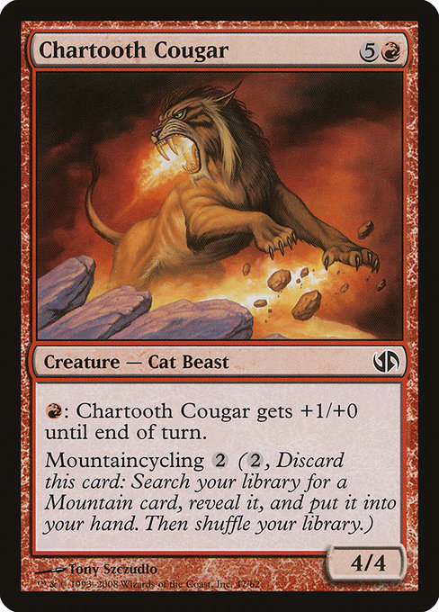 Chartooth Cougar - Duel Decks: Jace vs. Chandra