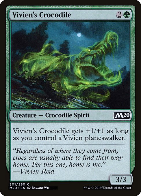 Vivien's Crocodile - Core Set 2020