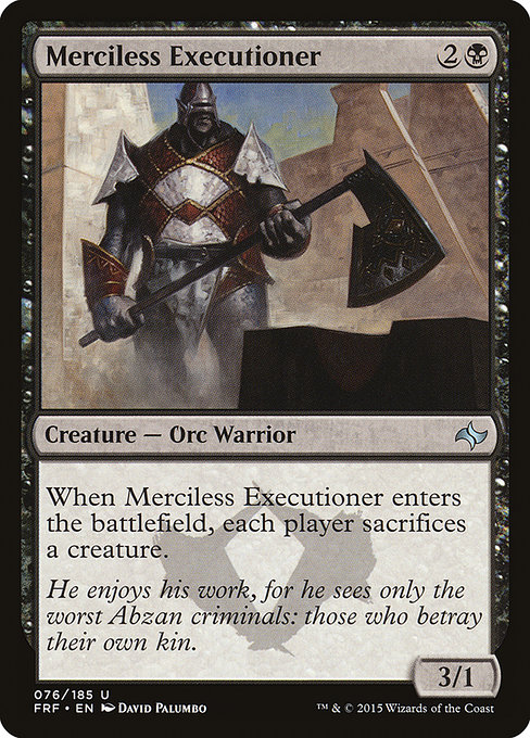 Merciless Executioner - Fate Reforged