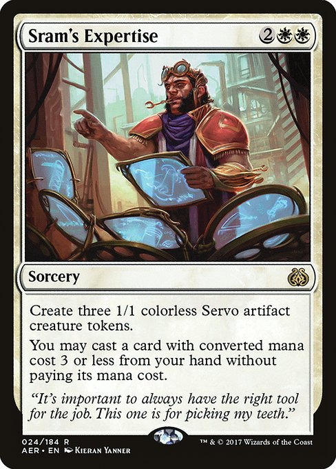 Sram's Expertise - Aether Revolt