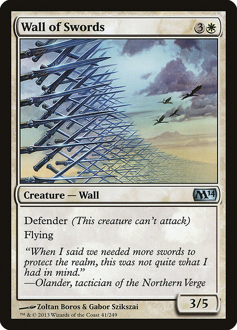 Wall of Swords - Magic 2014