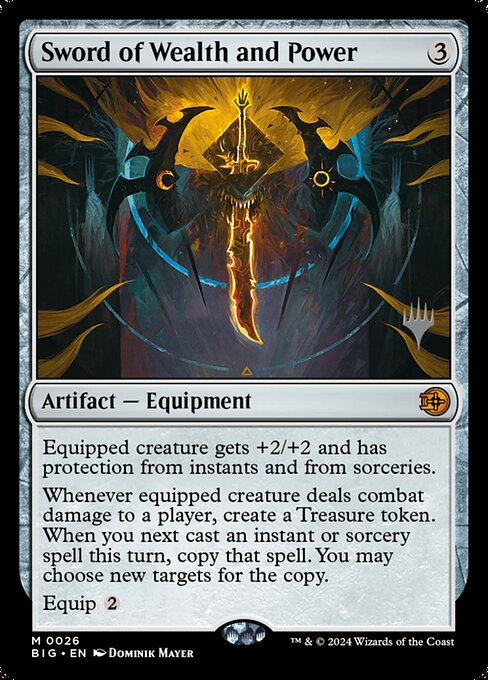 Sword of Wealth and Power - The Big Score Promos