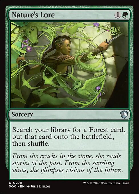 Nature's Lore - Secrets of Strixhaven Commander