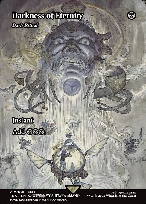 Darkness of Eternity (Dark Ritual) - Final Fantasy: Through the Ages - Borderless