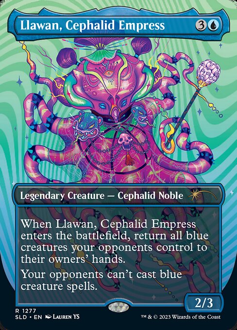 Llawan, Cephalid Empress - Secret Lair Drop