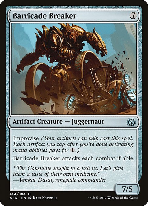 Barricade Breaker - Aether Revolt