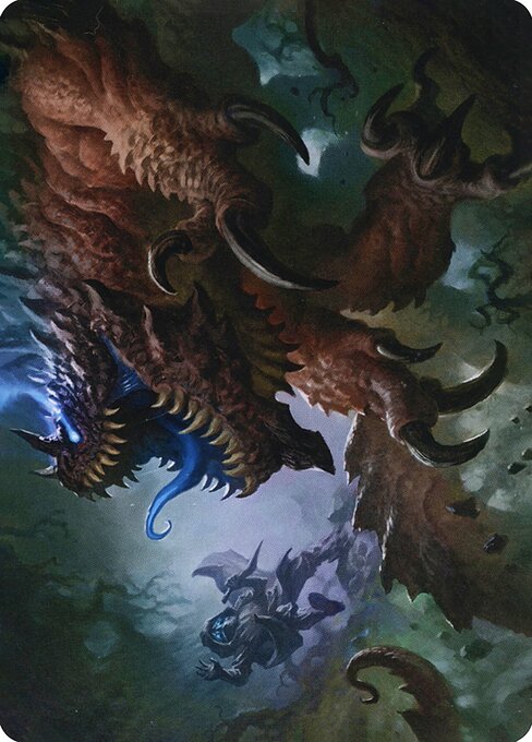 Underdark Basilisk // Basilisk - Adventures in the Forgotten Realms Art Series - Borderless