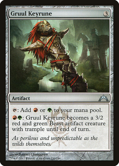 Gruul Keyrune - Gatecrash