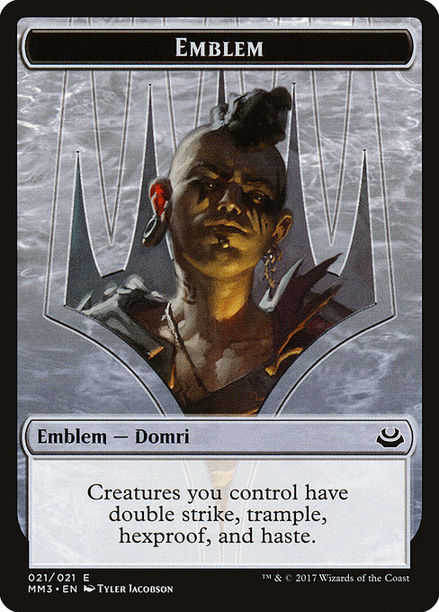 Domri Rade Emblem - Modern Masters 2017 Tokens