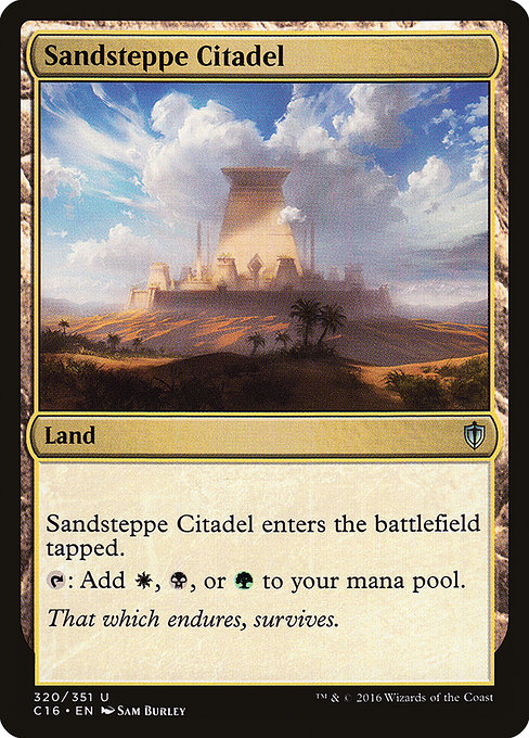 Sandsteppe Citadel - Commander 2016