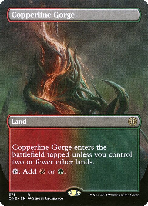 Copperline Gorge - Phyrexia: All Will Be One