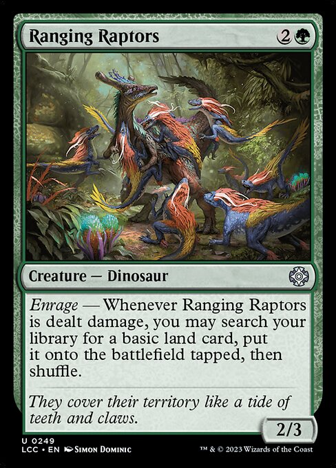 Ranging Raptors - The Lost Caverns of Ixalan Commander