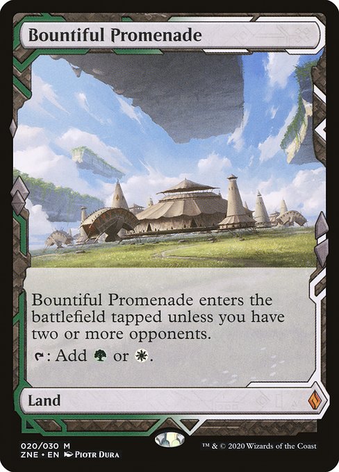 Bountiful Promenade - Zendikar Rising Expeditions