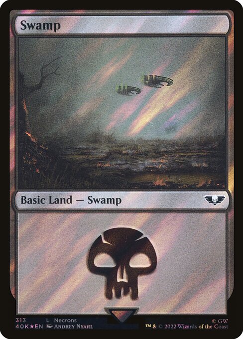 Swamp - Warhammer 40,000 Commander - Surge Foil