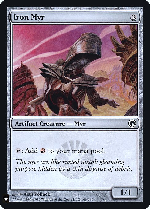 Iron Myr - The List - Promo Foil