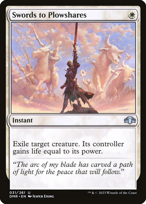 Swords to Plowshares - Dominaria Remastered