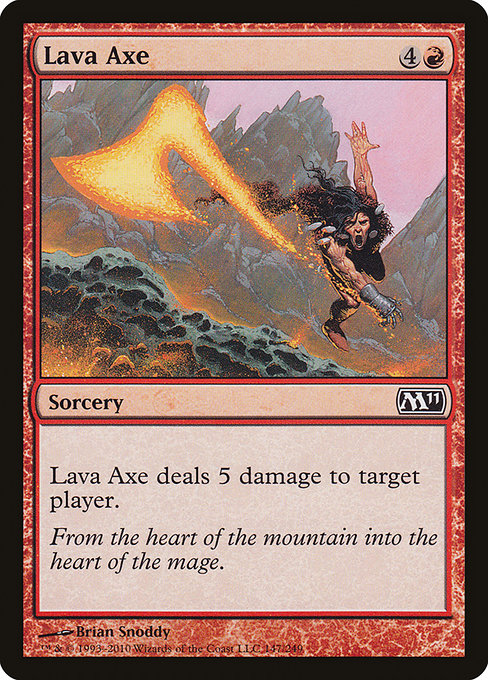 Lava Axe - Magic 2011