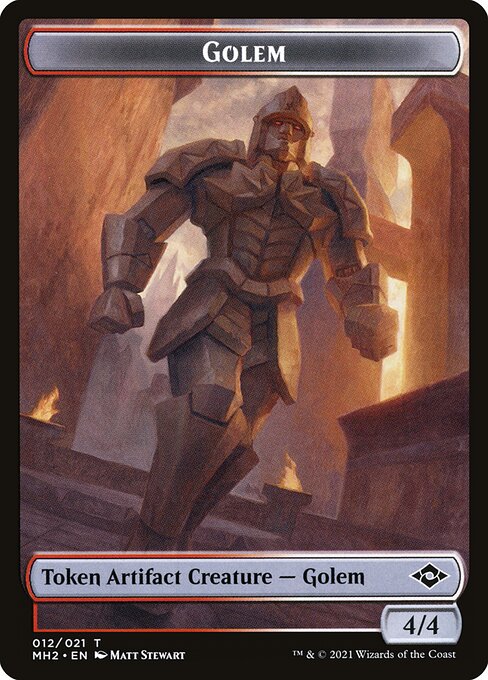 Golem - Modern Horizons 2 Tokens