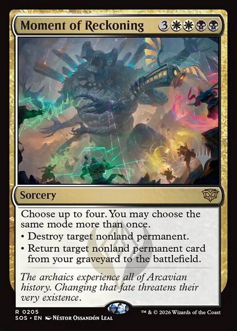 Moment of Reckoning - Secrets of Strixhaven Promos