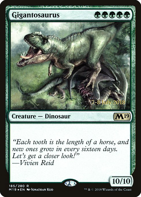 Gigantosaurus - Core Set 2019 Promos - Promo Foil