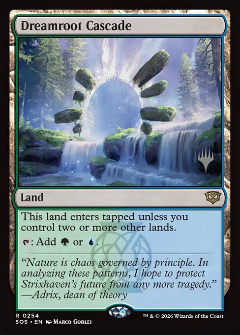 Dreamroot Cascade - Secrets of Strixhaven Promos