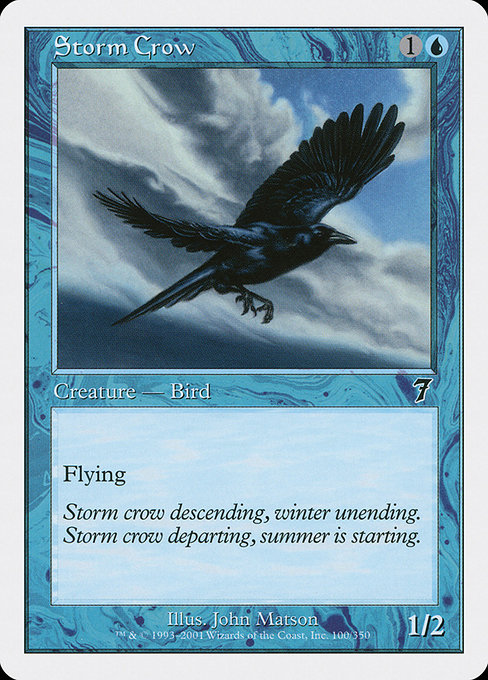 Storm Crow - Seventh Edition