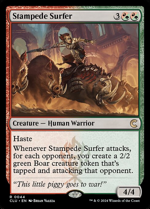 Stampede Surfer - Ravnica: Clue Edition