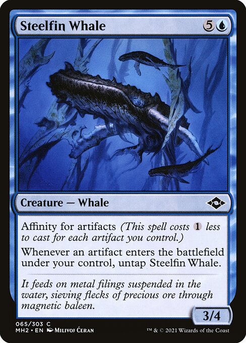 Steelfin Whale - Modern Horizons 2