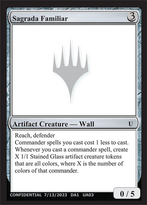 Sagrada Familiar - Unknown Event