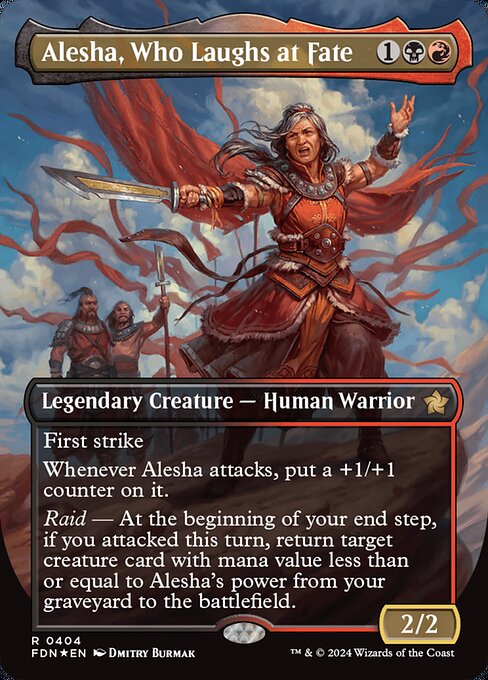 Alesha, Who Laughs at Fate - Foundations