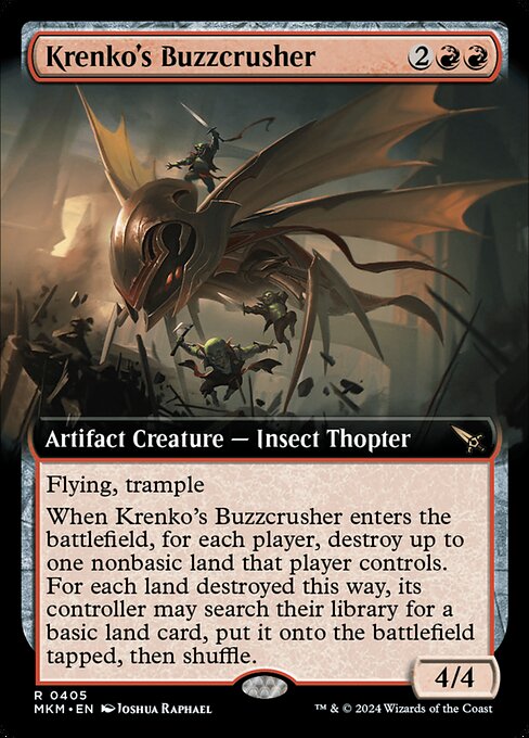 Krenko's Buzzcrusher - Murders at Karlov Manor - Extended Art