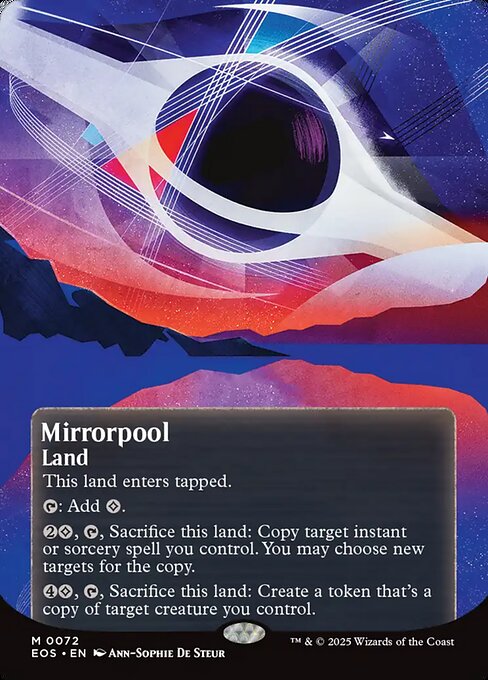 Mirrorpool - Edge of Eternities: Stellar Sights - Borderless