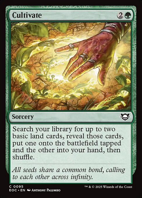 Cultivate - Edge of Eternities Commander