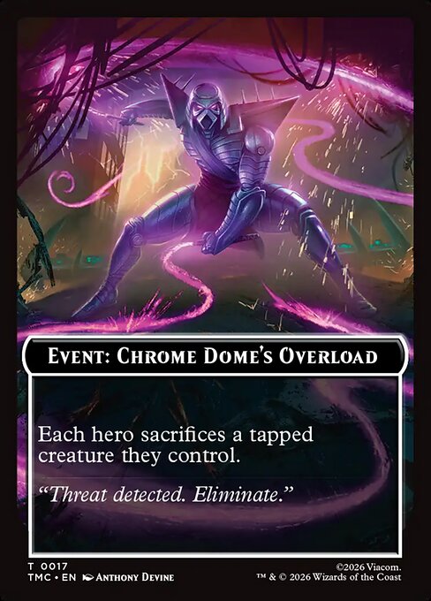 Event: Chrome Dome's Overload - Teenage Mutant Ninja Turtles Eternal Tokens