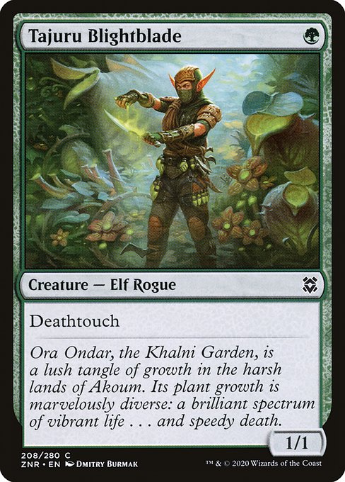 Tajuru Blightblade - Zendikar Rising