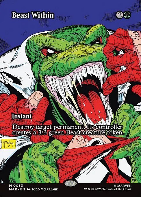 Beast Within - Marvel Universe - Borderless