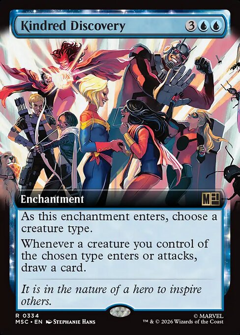 Kindred Discovery - Marvel Super Heroes Commander - Extended Art