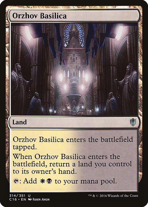 Orzhov Basilica - Commander 2016