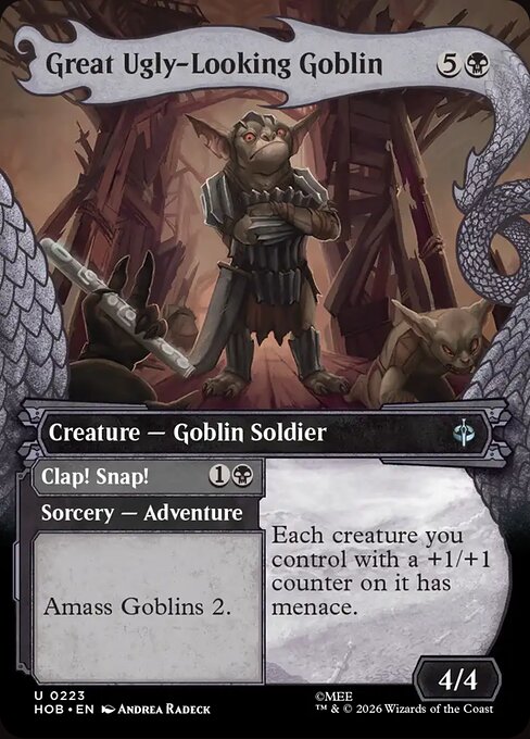 Great Ugly-Looking Goblin // Clap! Snap! - The Hobbit