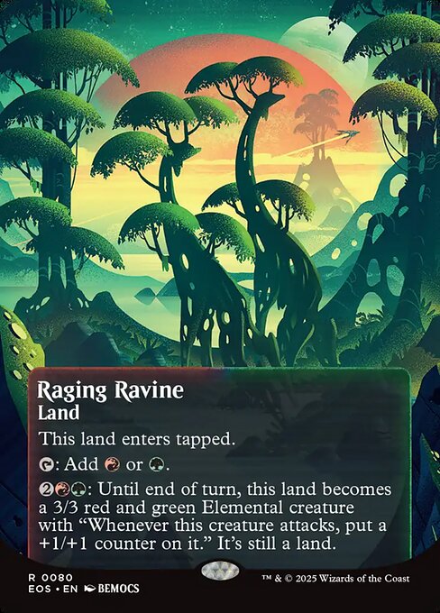 Raging Ravine - Edge of Eternities: Stellar Sights - Borderless