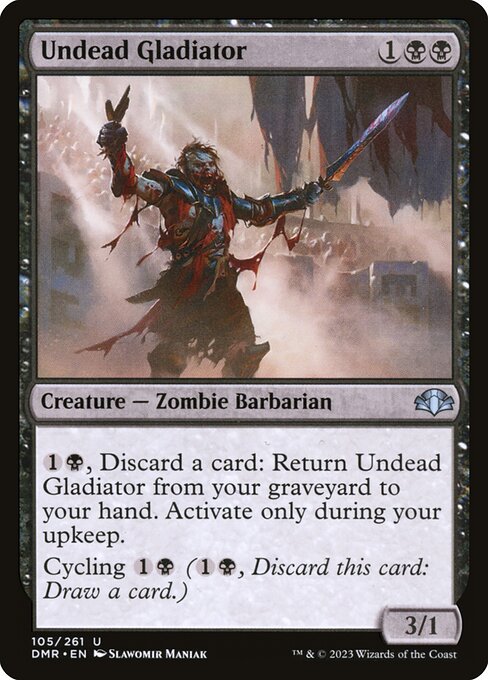 Undead Gladiator - Dominaria Remastered