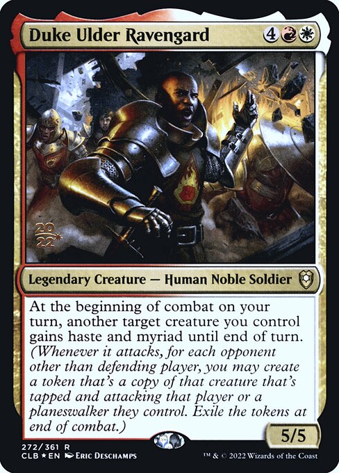 Duke Ulder Ravengard - Battle for Baldur's Gate Promos