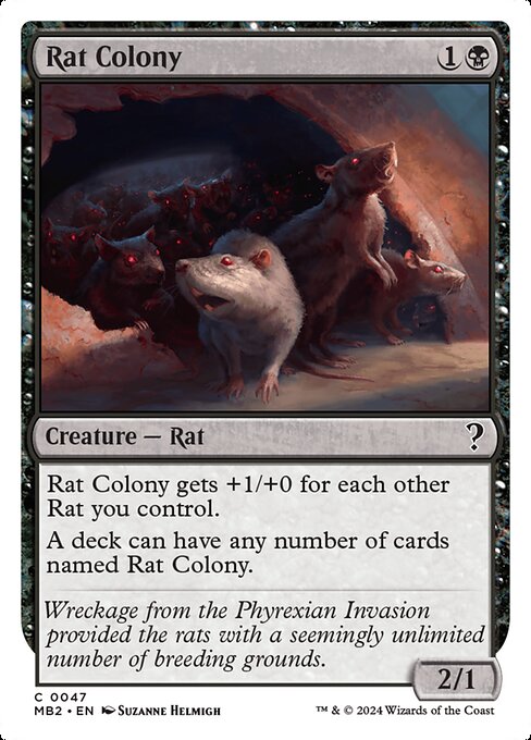 Rat Colony - Mystery Booster 2