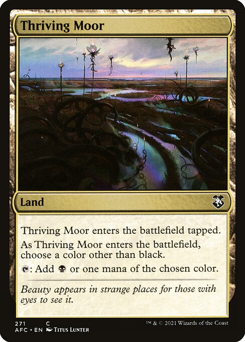 Thriving Moor - Forgotten Realms Commander