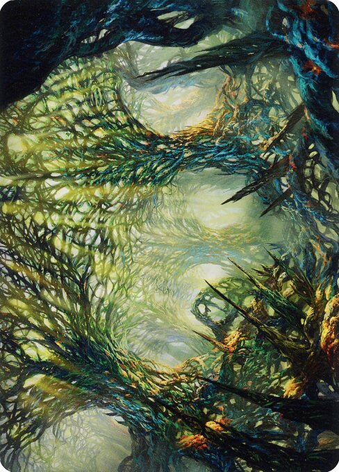 The Hunter Maze - Phyrexia: All Will Be One Art Series