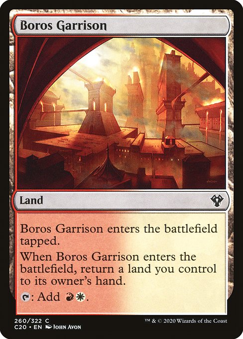 Boros Garrison - Commander 2020